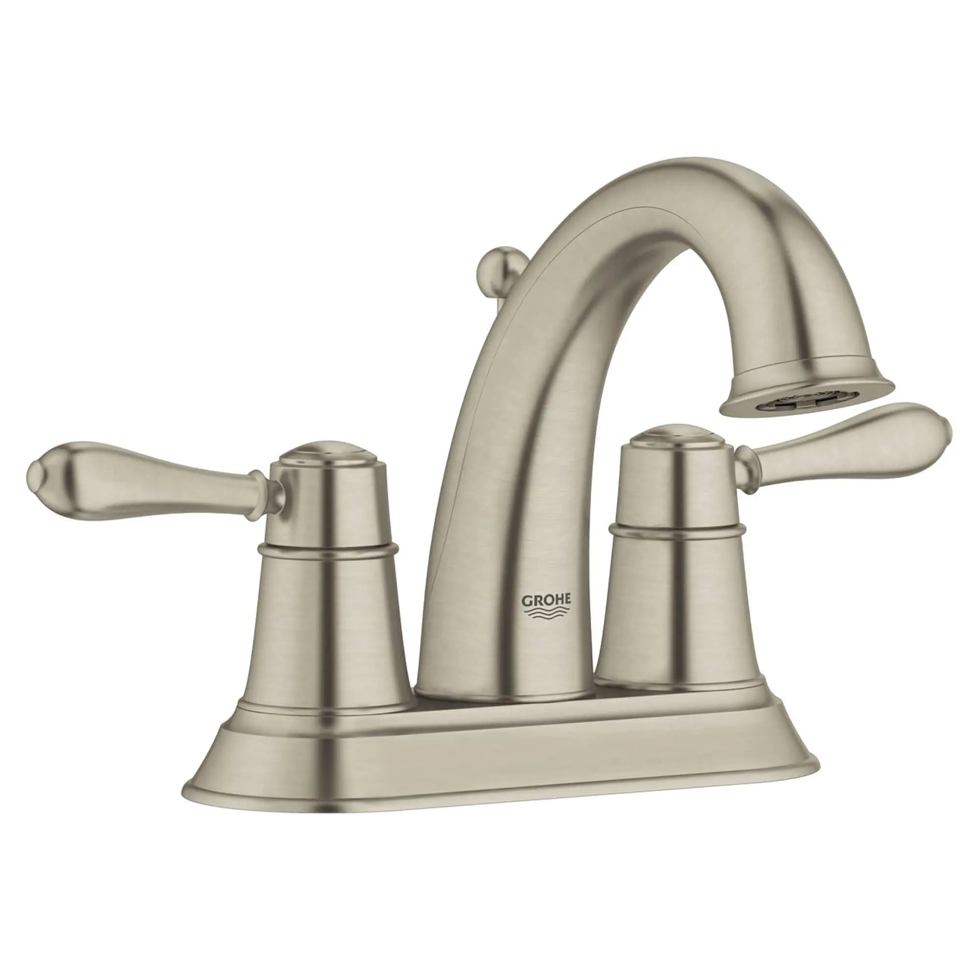 4-inch Centerset 2-Handle Bathroom Faucet 1.2 GPM